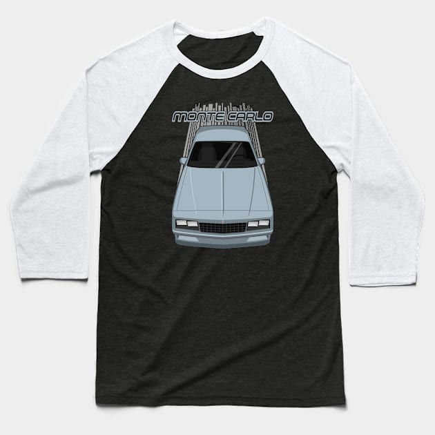 Chevrolet Monte Carlo 1984 - 1989 - light blue Baseball T-Shirt by V8social